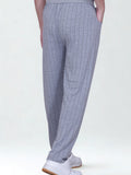 Jinxer Men’s Striped Straight-Fit Cotton Combo of Three Trackpant-