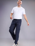 Men's Solid Straight Fit Cargo 