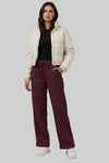 Cupid Extra Warm Fleece Straight Pants-Winter Wear