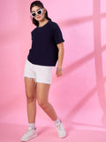 Half Sleeve Long Top for Women