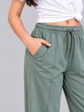 Girls' Relaxed Fit Cotton Track Pants for 11–14 Years