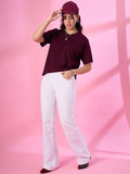 Half Sleeves Loose Fit T-shirt For Women