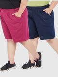 Cotton Bermuda Shorts For Ladies
