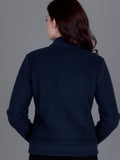 Women’s Winter Fleece Zip-Up Jacket (Stand Collar)