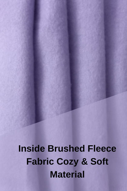 Winters Fleece Lined Warm Sweatpants -Lavender