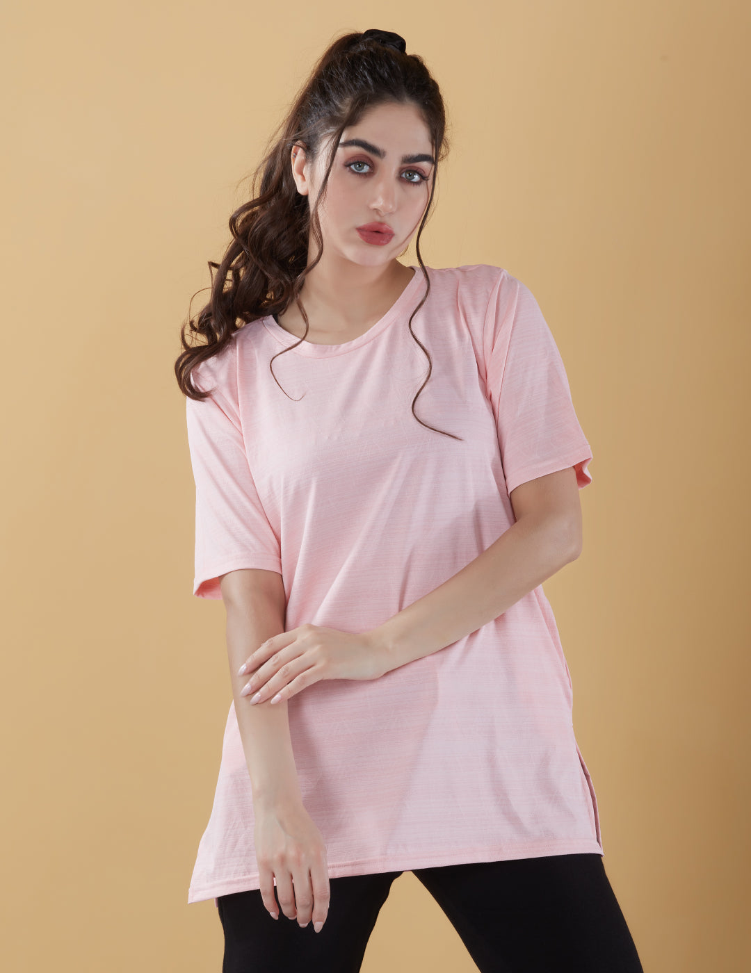Comfortable Oversized Long T- shirt For Women - Athleisure Wear