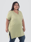 Half Sleeves Long Top for Summer 