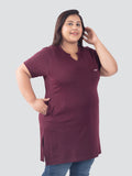 Half Sleeves Long Top For Women 