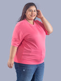 Plus Size Relaxed Fit T-shirt for Women