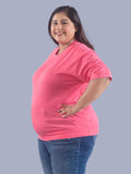 Plus Size Relaxed Fit T-shirt for Women