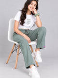 Girls' Relaxed Fit Cotton Track Pants for 11–14 Years