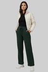 Cupid Warm  Extra Fleece Straight Pants-Winter Wear