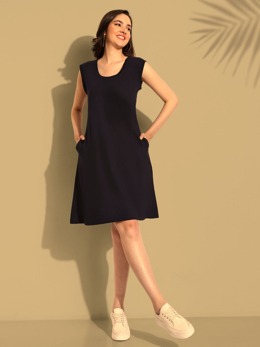 Easy Breezy Summer Lounge Dress Black