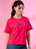 Relaxed Fit T-shirt in Cotton for Women