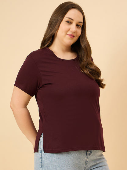 Plain Half Sleeve T-Shirts