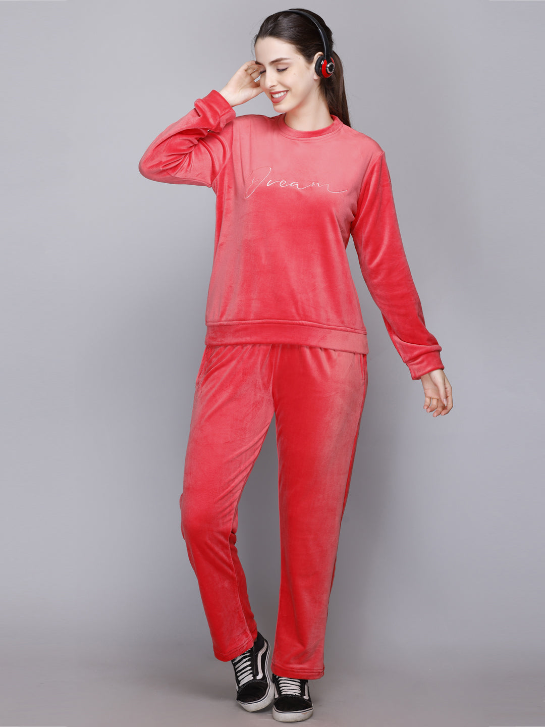 fcity.in - Women Solid Stripes Track Suit Women Striped Tracksuit Top  Leggings