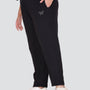 Women Winter Wear Cozy Black Fleece Track Pants