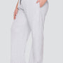 High Rise Cotton Straight Grandma Grey Trackpants (Available in Plus Size)