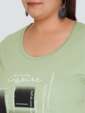 Cotton Half Sleeve Oversized T-Shirt for Women