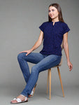Casual Cotton Short Kurti Tops - Imperial