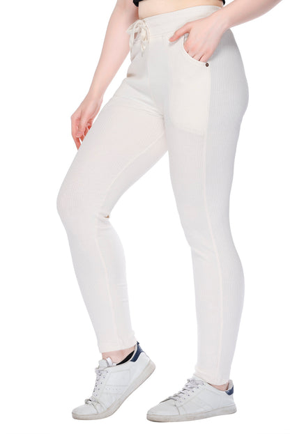 Stylish Slim Fit Gym Pants With Pockets For Women Online In India