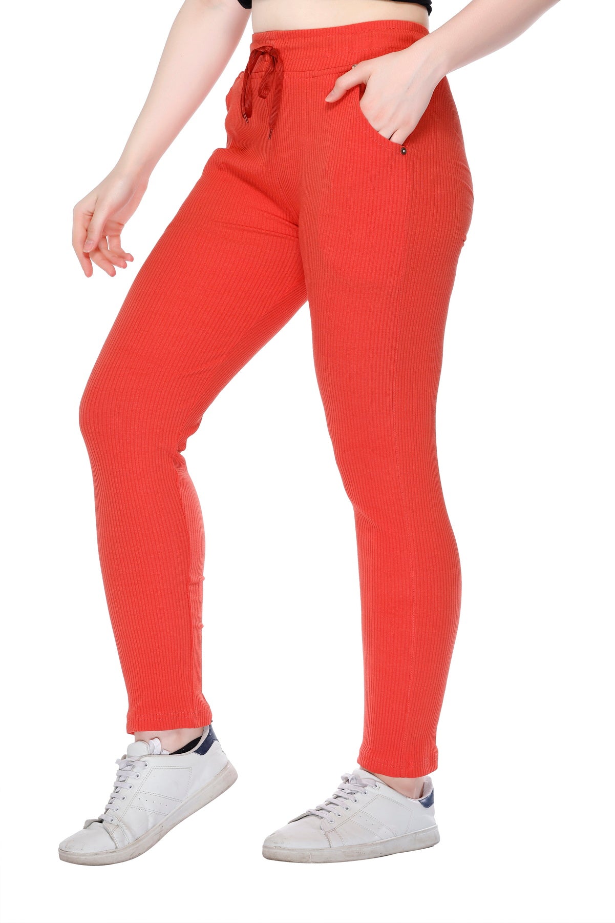 Buy Stretchable Slim Fit Yoga Workout Gym Pants with Pockets