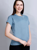 Cotton Solid Slim Fit T-Shirt