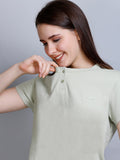 Lightweight Eucalyptus Cotton Tee For Women 