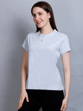 Cotton Casual Basic T-Shirt For Women