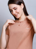 Casual Basic Cotton T-Shirt For Women 