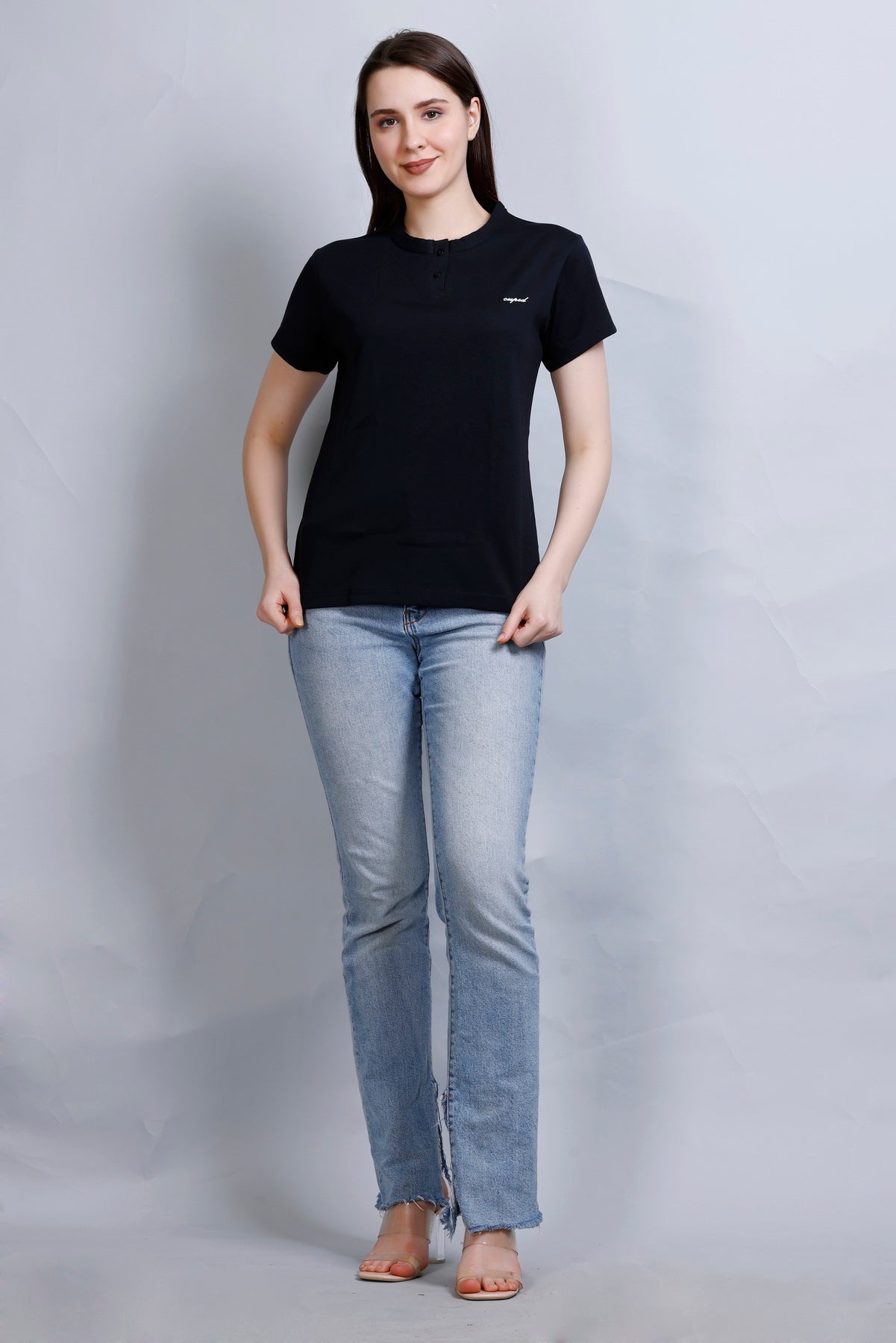 Buy Black T-shirt Women Online In India