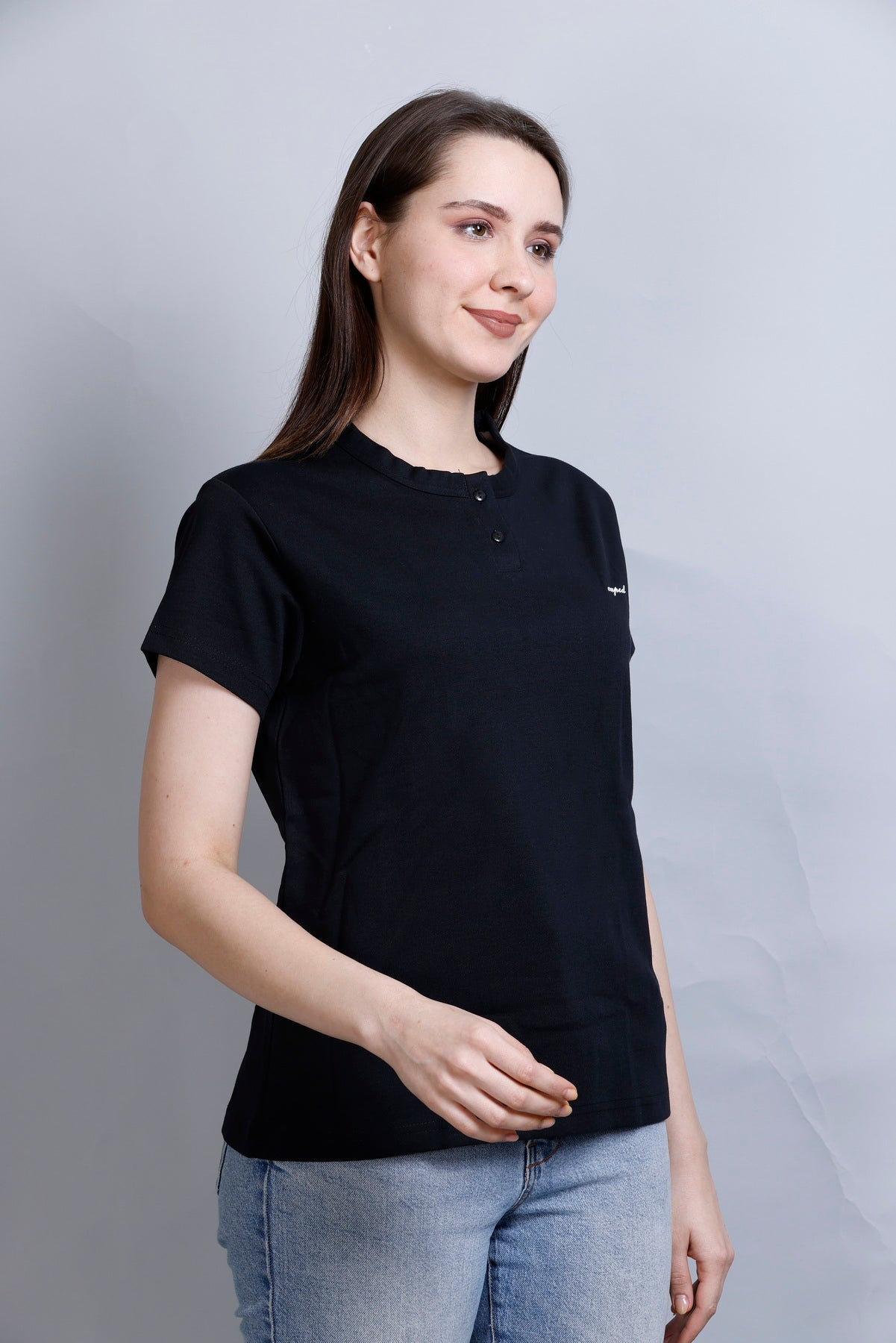 Buy Black T-shirt Women Online In India