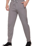 Men's Solid Elasticated Relaxed Fit Lower