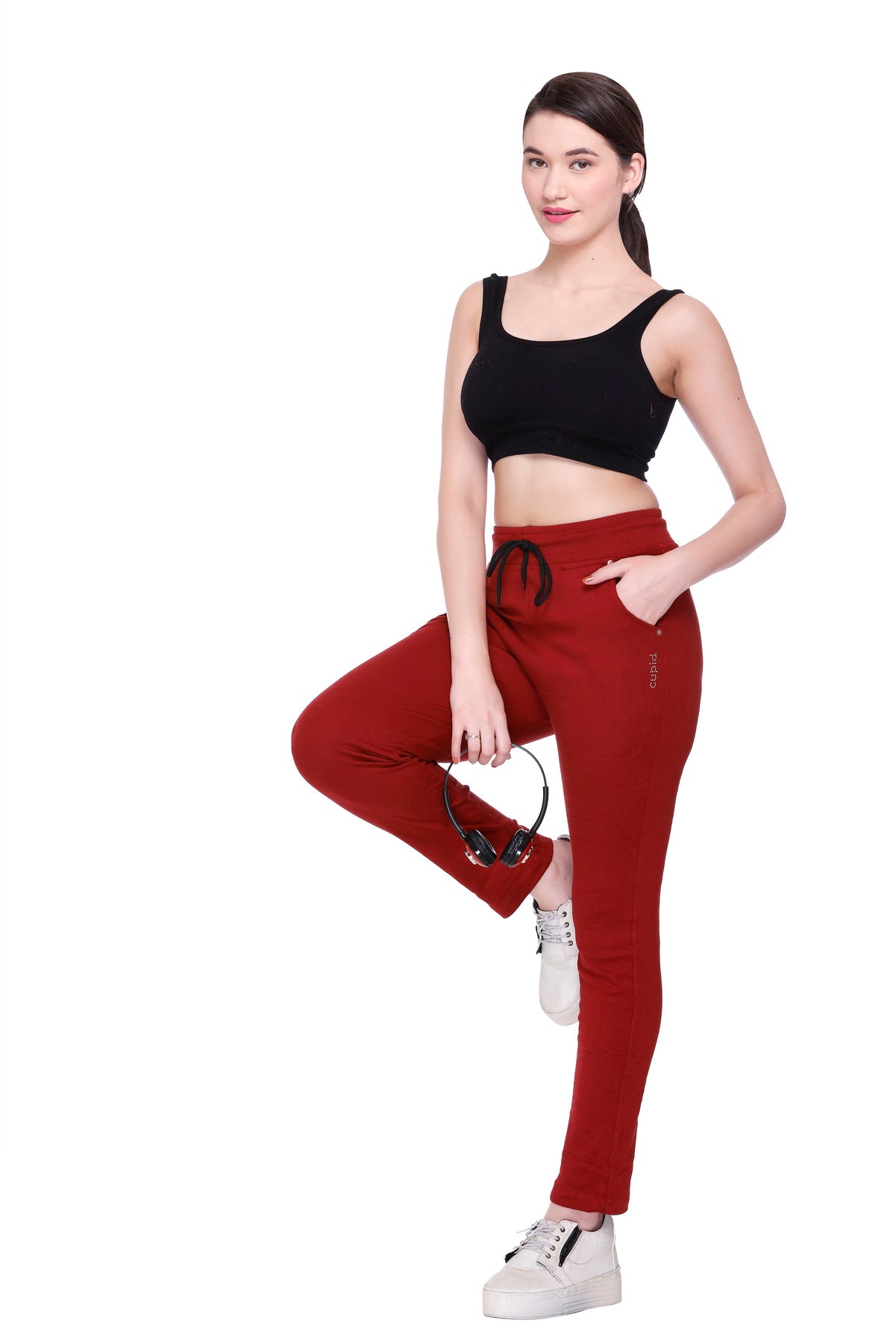 Buy Stylish Grey Track Pant For Women Online In India By Cupidclothing -  Cotton Lycra – Cupid Clothings