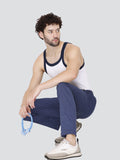 Men's Solid Cotton Track Pants 