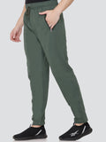 Cotton Regular Fit Running Track Pants