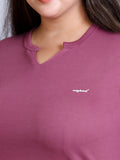 V Neck Longline Top For Women