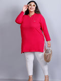 Women's Long Sleeve Hip Covering Tops 