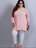 Plus Size Full Sleeves Long Top For Women 