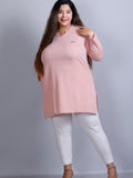 V Neck Long Top For Ladies