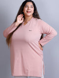 Women's Plain V Neck Half Sleeve T-Shirt