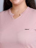 Plus Size Casual Longline Tops For Women