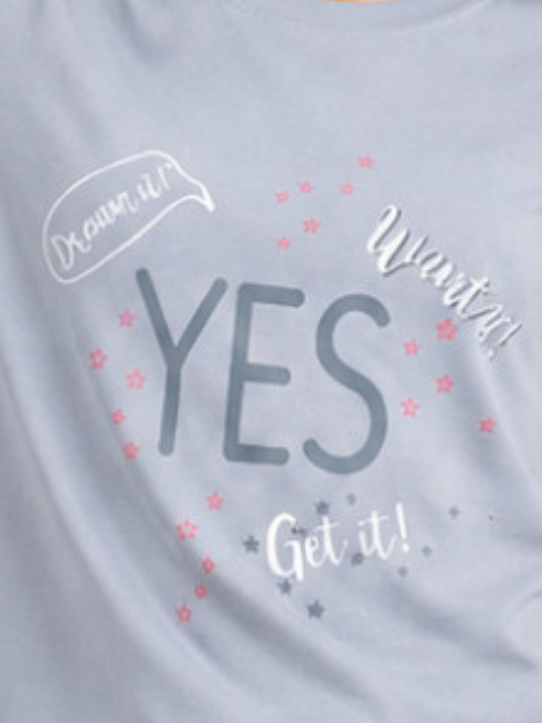Girls Cotton T-Shirt & Pajama Set Soft Co-Ord Outfit for Kids (9-12 Years)