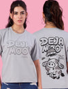 Cupid Woman Basic Printed Cotton Tees