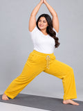 Women’s Ribbed Knit Track Pants / Relaxed Lounge Joggers with Drawstring