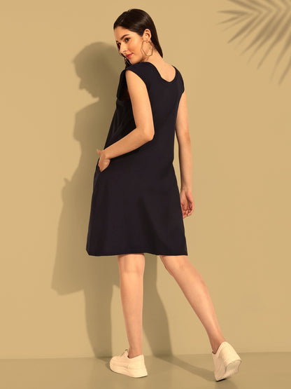 Easy Breezy Summer Lounge Dress Black