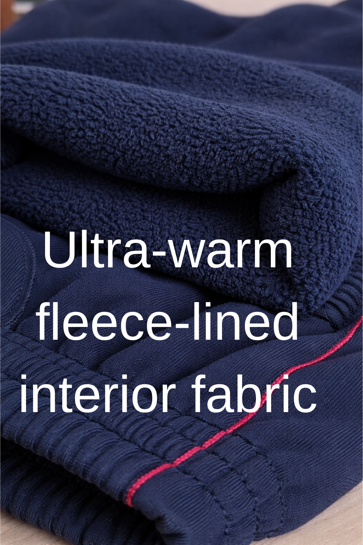 Jinxer Men Winter Fleece Track Pants - Blue