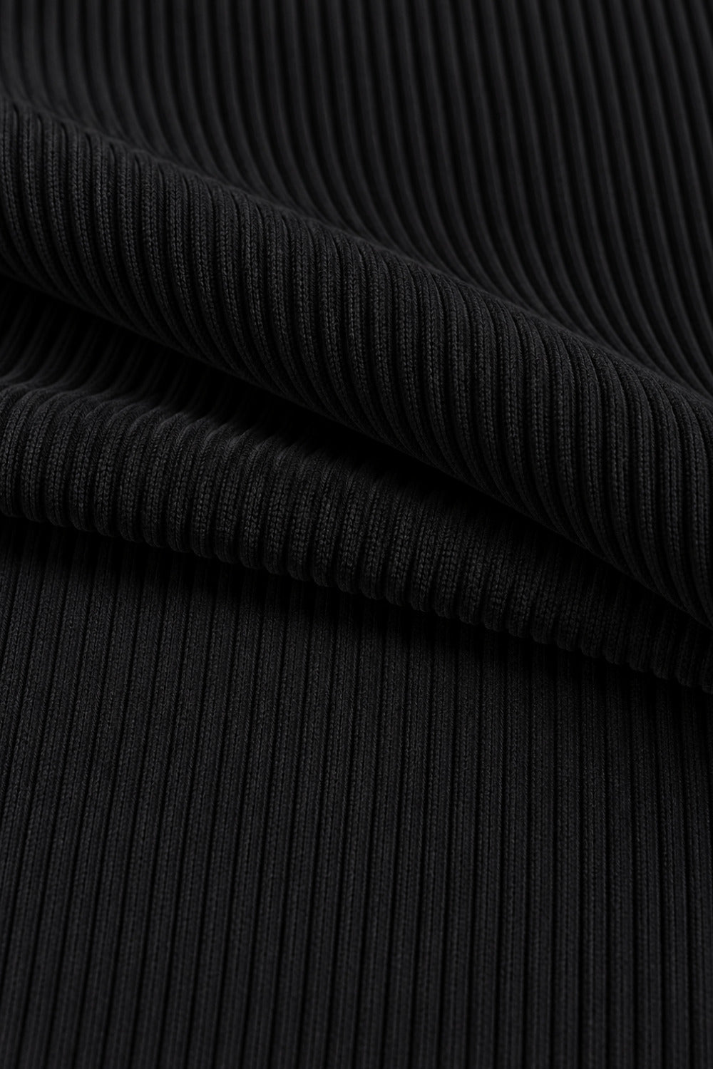 Women’s Ribbed Knit Track Pants / Relaxed Lounge Joggers with Drawstring