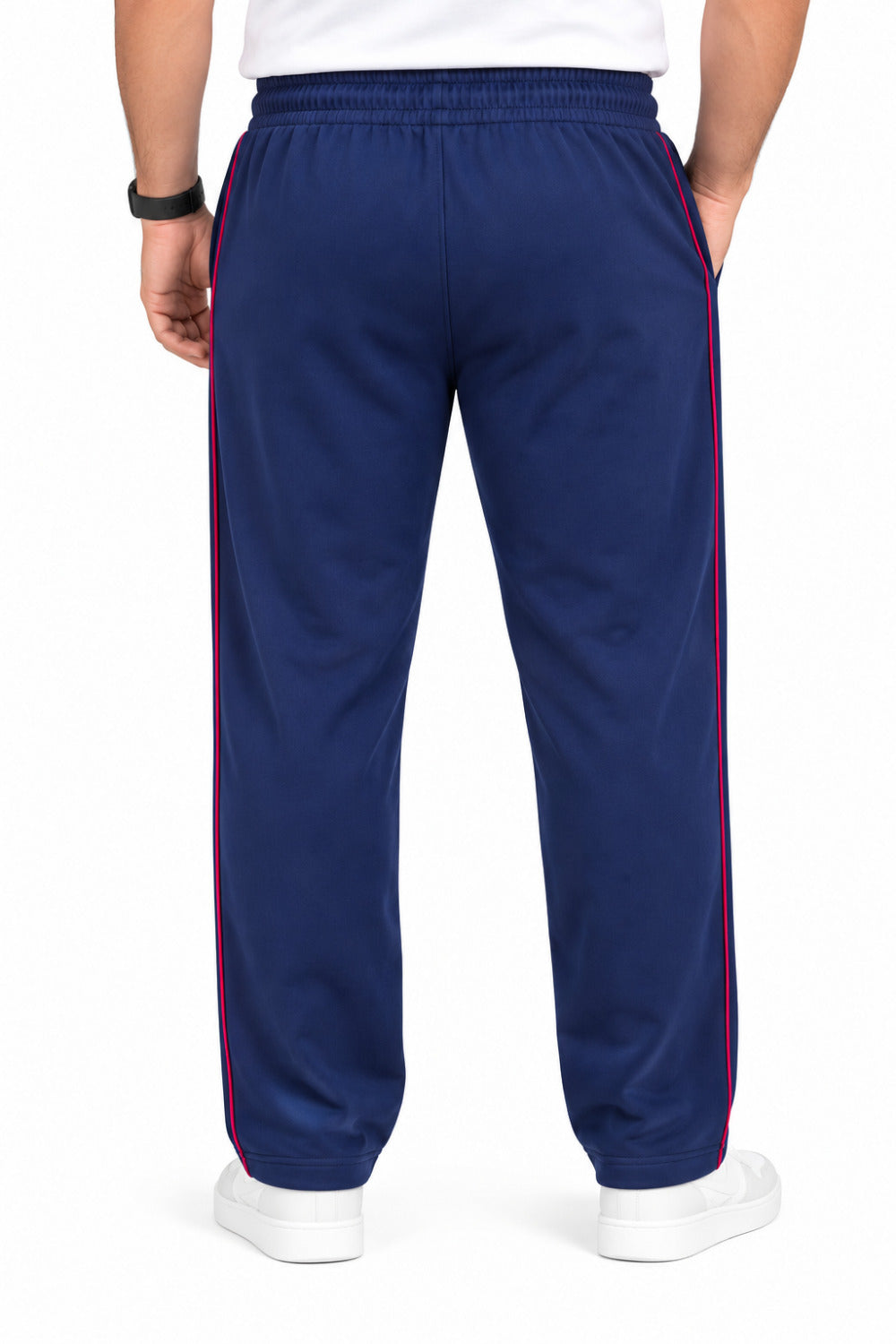 Jinxer Men Winter Fleece Track Pants - Blue