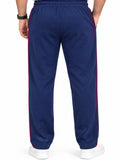 Jinxer Men Winter Fleece Track Pants - Blue